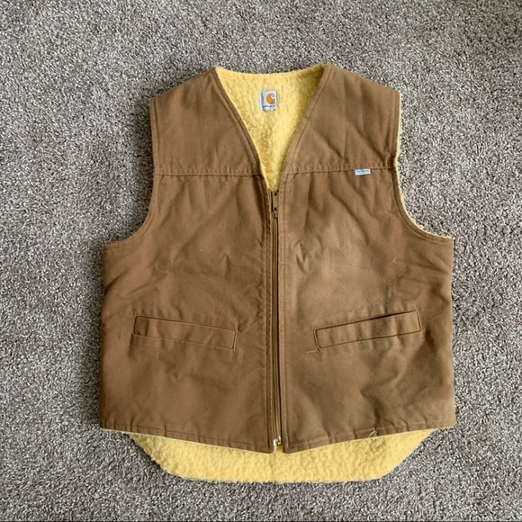 Carhartt Other - Vintage Carhartt Sherpa Duck Vest